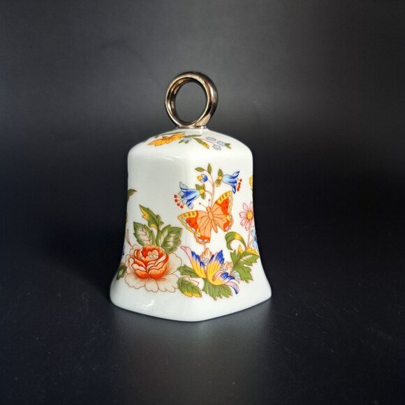 Aynsley Cottage Garden Bone China Decorative Bell Vintage - Picture 1 of 12